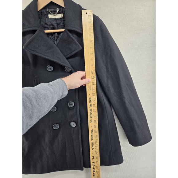 J. Crew Wool Blend Pea Coat Thinsulate Lined Womens XS  Double Breasted - Picture 5 of 11